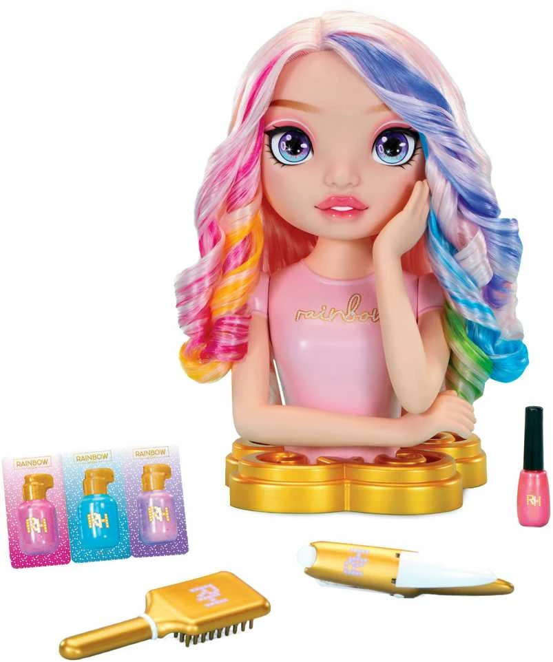 Rainbow High Styling Head plaukų formavimo lėlės modelis – rinkinys (120889/1)