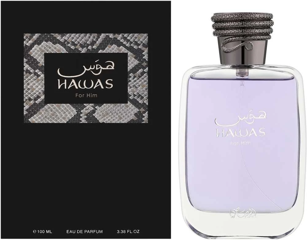 Kvepalai vyrams Rasasi Hawas EDP, 100 ml