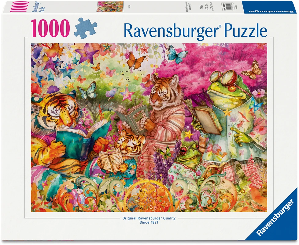 Ravensburger Dėlionė 1000 vnt. - Laikas su knyga