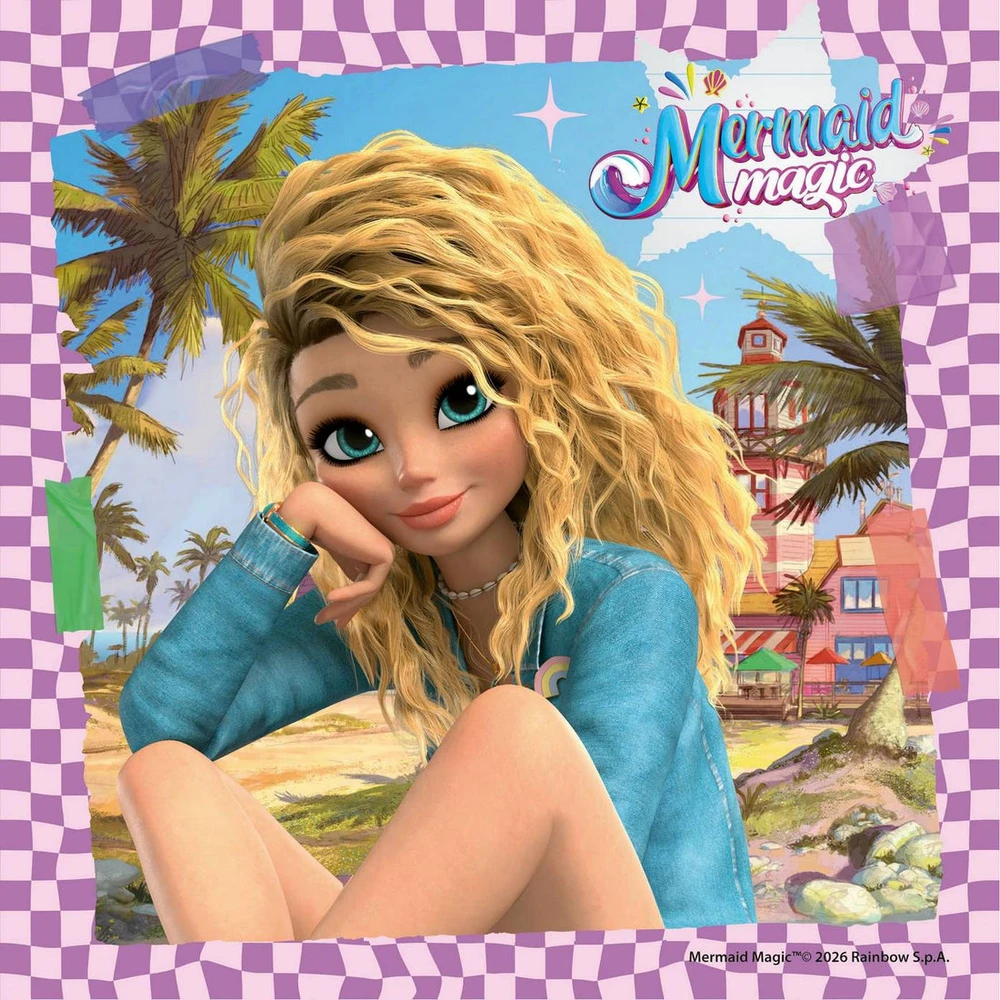 Ravensburger Dėlionė 3x49 vnt. - Mermaid Magic
