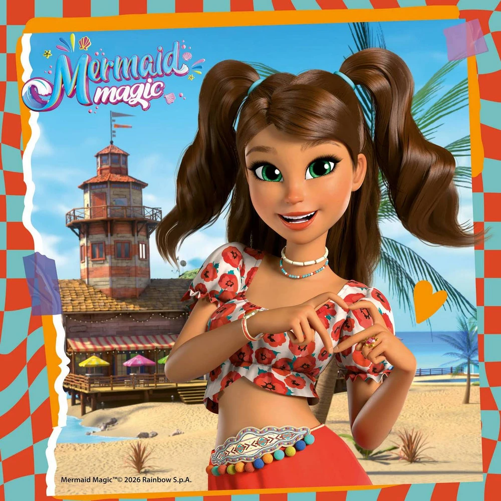 Ravensburger Dėlionė 3x49 vnt. - Mermaid Magic