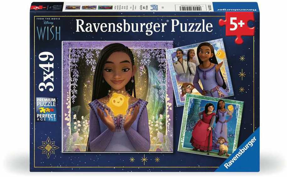 Ravensburger Dėlionė 3x49 vnt. - Disney "Noras"