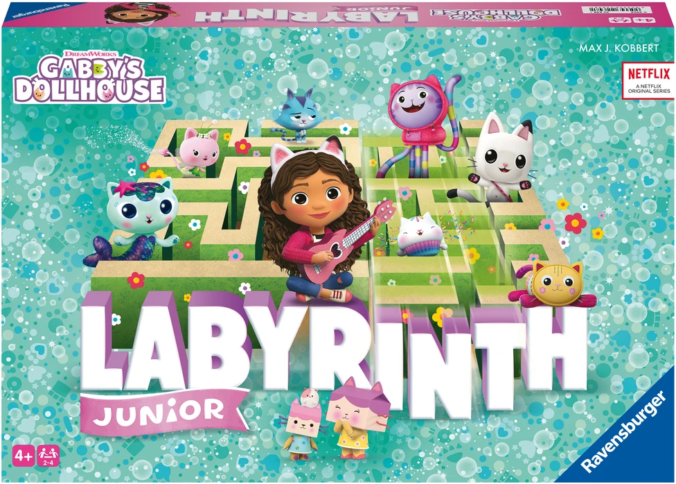 Ravensburger Besikeičiantis labirintas Gabby's Dollhouse Junior stalo žaidimas