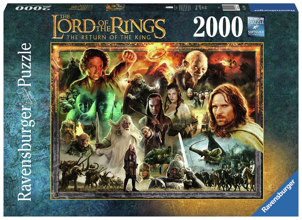 Ravensburger dėlionė 2000 vnt. - Žiedų valdovas