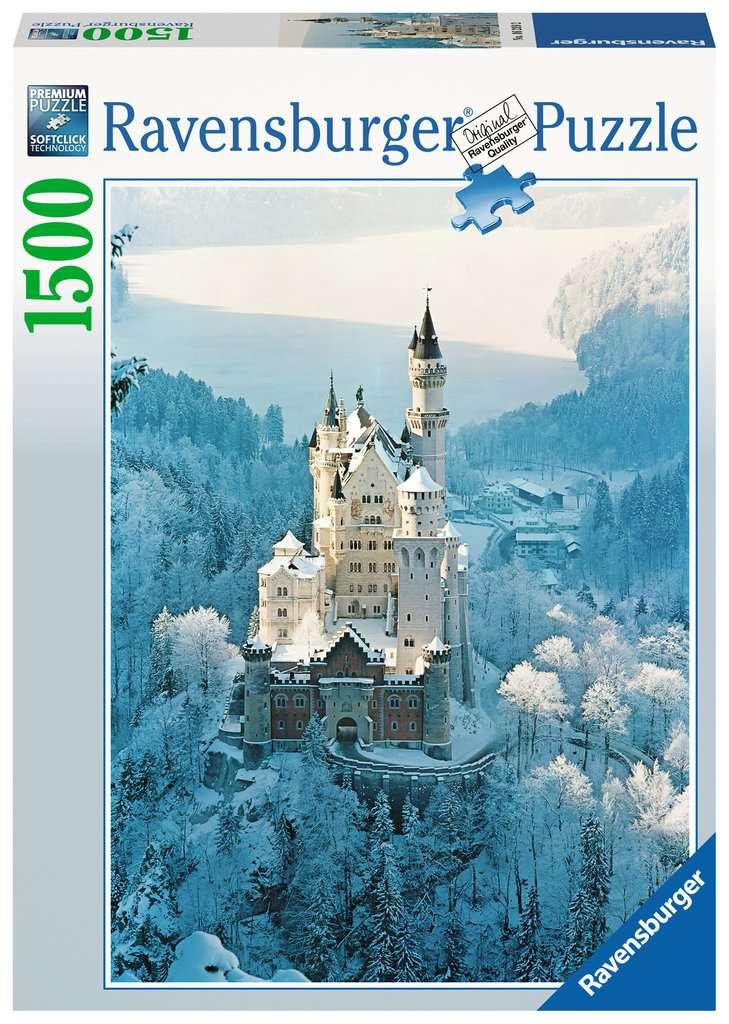 Ravensburger Dėlionė 1500 vnt. - Pilis žiemą