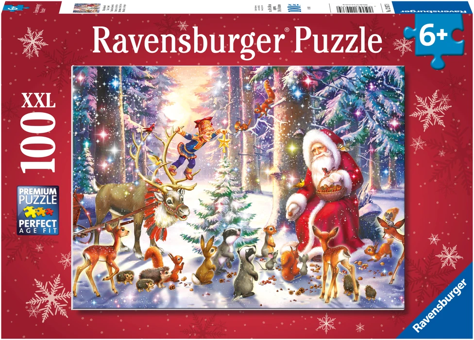 Ravensburger Dėlionė 100 vnt. - Kalėdos miške