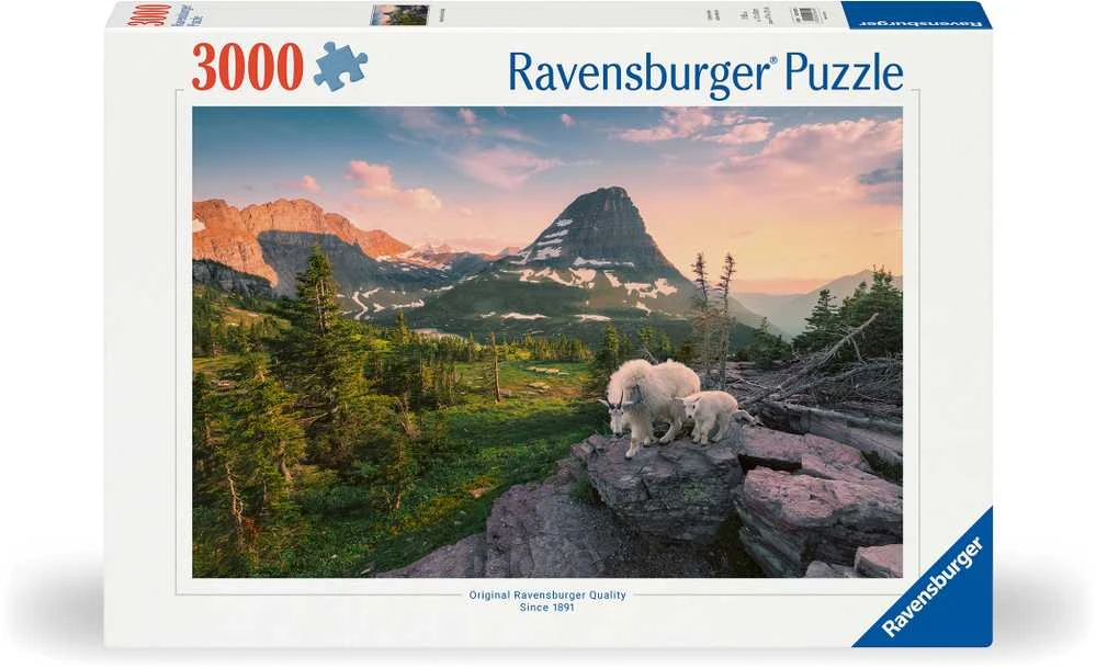 Ravensburger Dėlionė 3000 vnt. - Kalnai