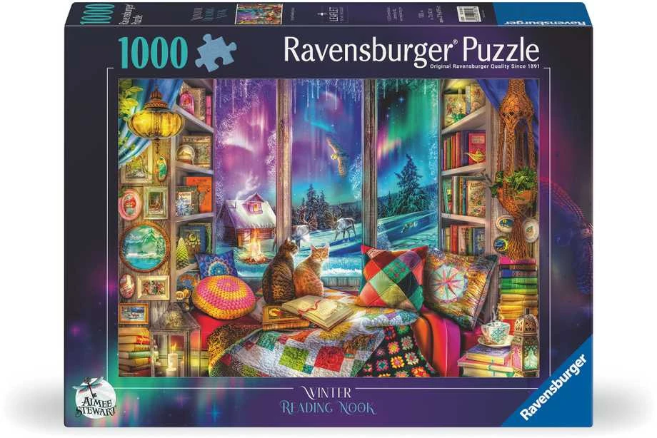 Dėlionė Ravensburger Puzzle 2D: Zimowa aura 1000el