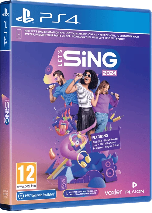 Plaion Let's Sing 2024 PS4