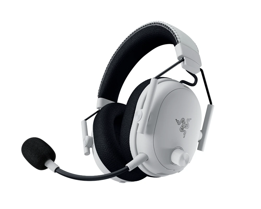 Razer BlackShark V3 X baltos ausinės su mikrofonu