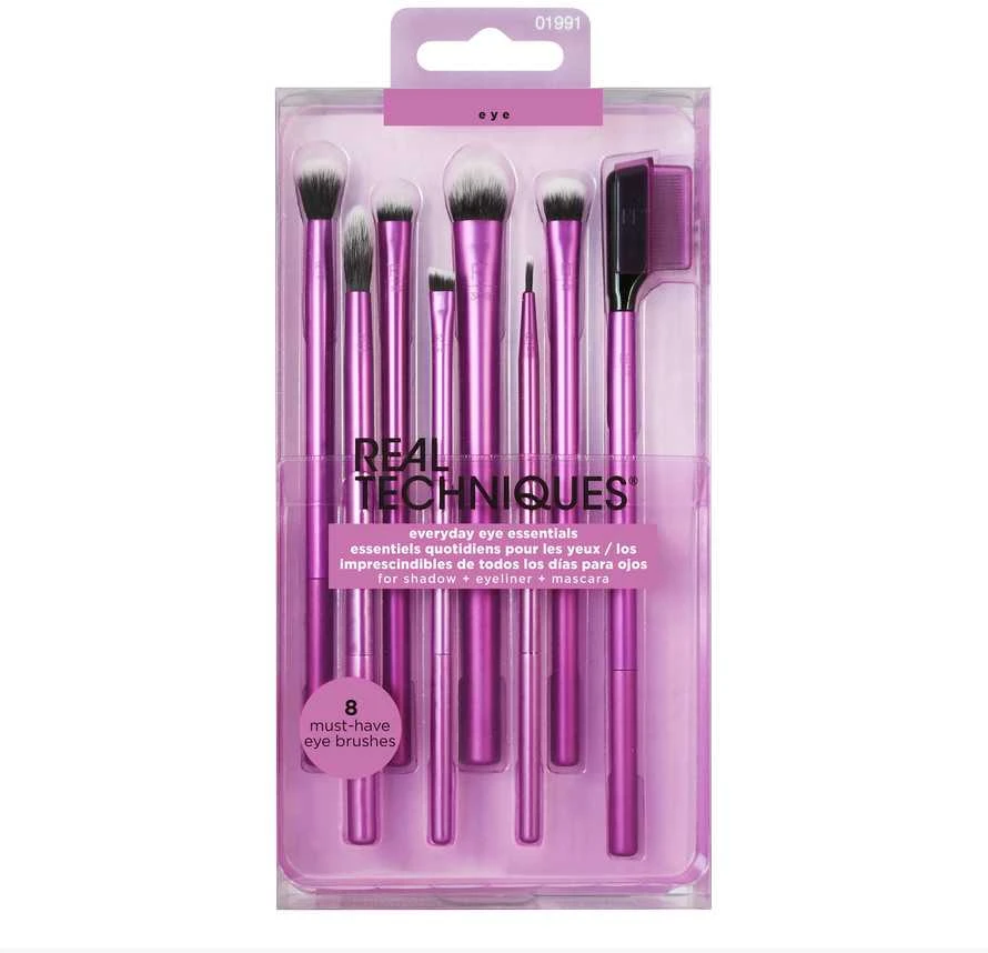 Šepetėlių rinkinys Real Techniques Essentials, 8 vnt.