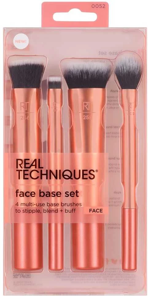 Real Techniques Face Base makiažo šepetėlių rinkinys, 4 vnt.