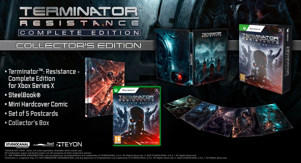 Reef Entertainment XBOX Series X hra Terminator: Resistance - Complete Edition CE