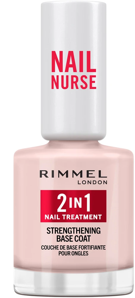Rimmel London Nail Nurse 2in1 Strenghtening Base Coat Nagų lakas
