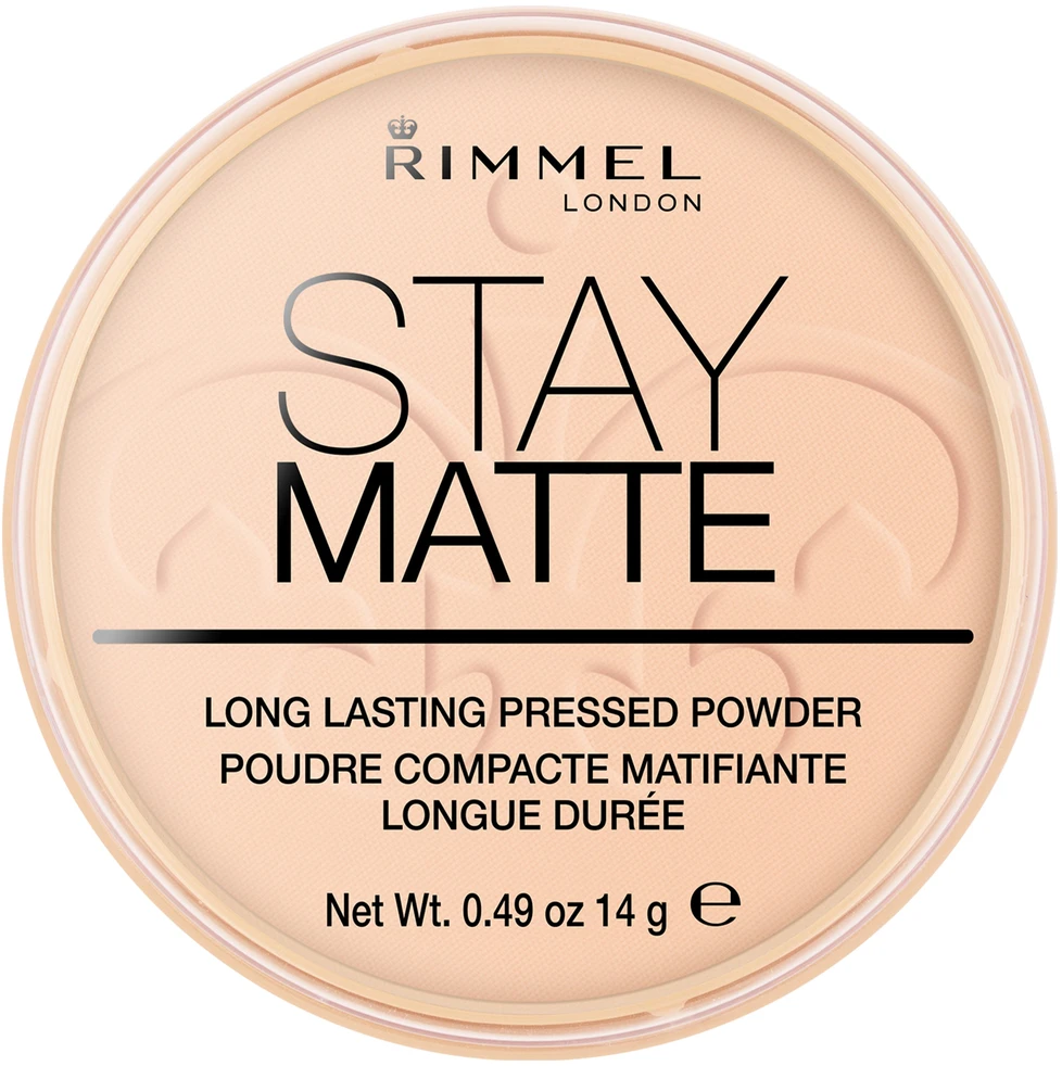 "Rimmel London Stay Matte" ilgai išliekanti presuota pudra 006