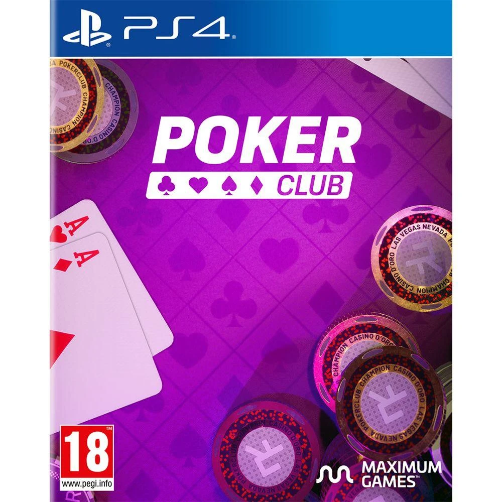 Maximum Games Poker Club PS4