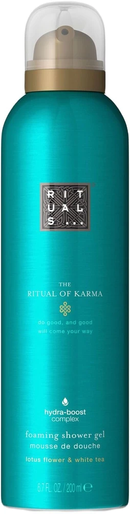 Rituals The Ritual Of Karma Foaming Dušo želė putojantysis dušo gelis, 200 ml