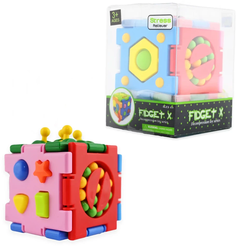 Robetoy Fidget Cube Sensorinis 7 cm