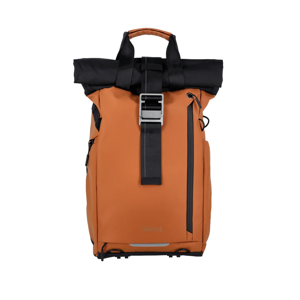 Rollei Fotoliner Ocean Rolltop fotoaparato kuprinė, oranžinė