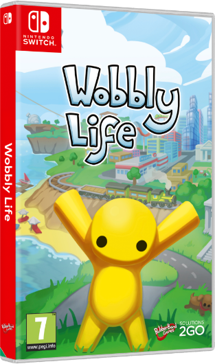 Rubberbandgames „Nintendo Switch“ laikrodis „Wobbly Life“