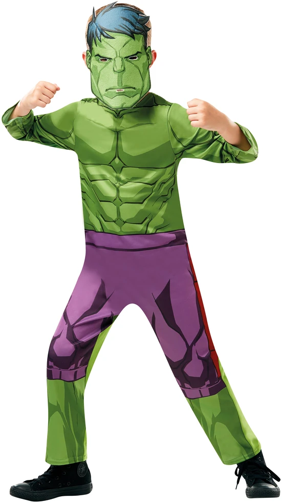 Rubies,Disney Rubiai - Marvel kostiumas - Hulkas (116 cm)