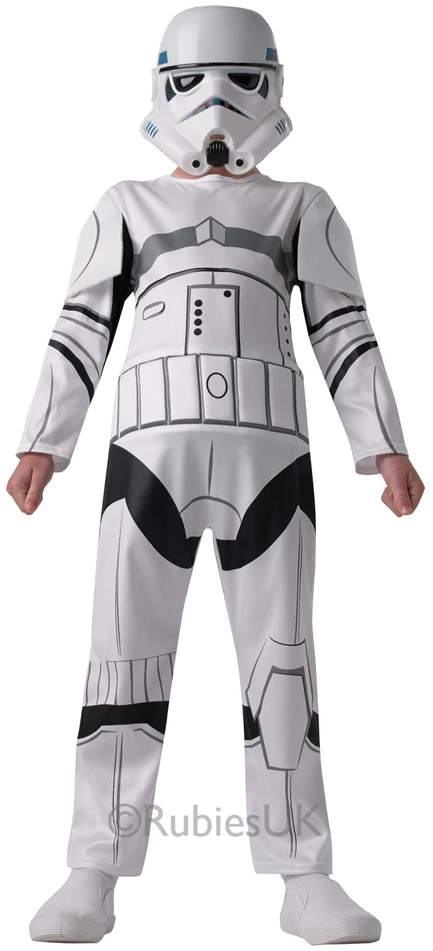 RUBIES STAR WARS Stormtrooperi kostüüm, 116cm