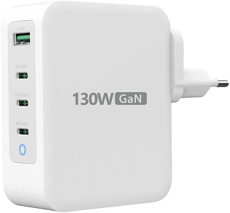 J5create – 130 W GaN USB-C 4 prievadų įkroviklis – ES