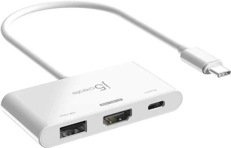 J5create – USB-C į HDMI 4K 144Hz ir USB 3.2 su 100W maitinimo šaltiniu