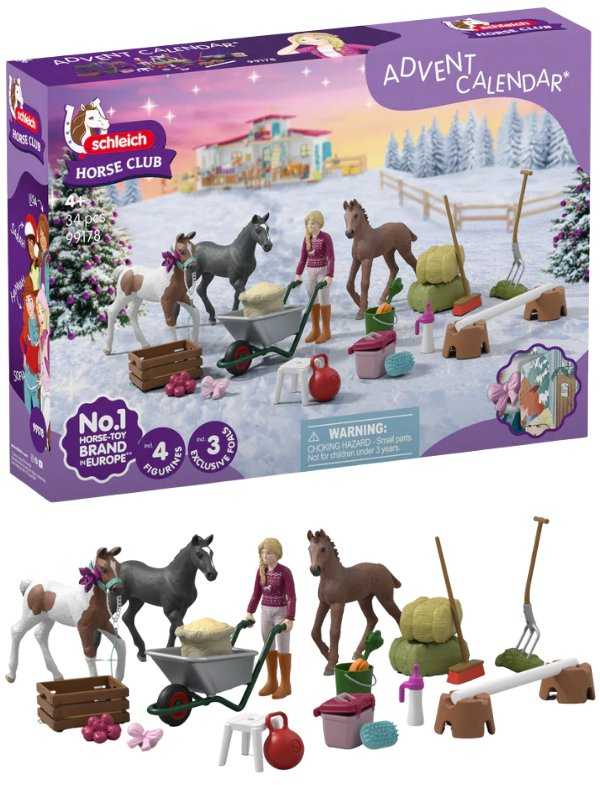 SCHLEICH HORSE CLUB Advento kalendorius 2025