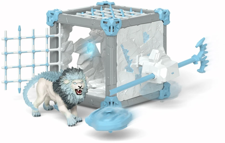 Schleichas – „BattleCave Ice Lion“ (42766)