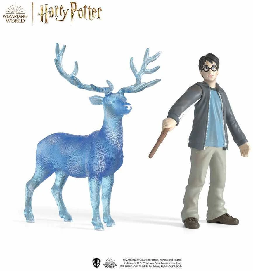 Schleich Figūrėlė Harry Potter su patronusu elniu