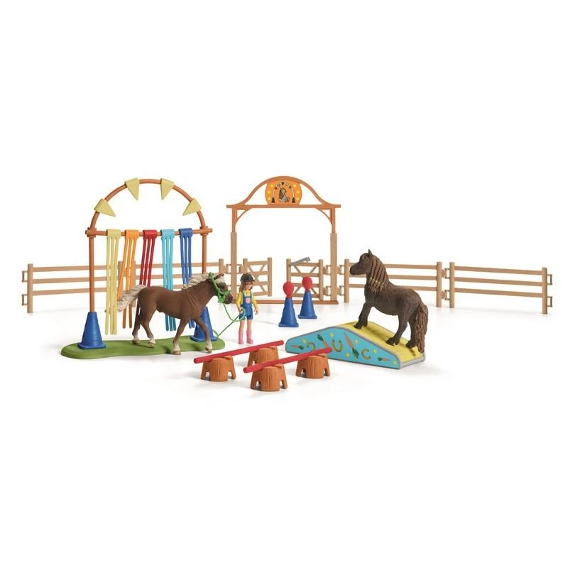 Agility treniruotės poniai Schleich