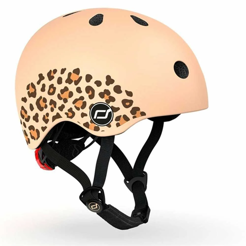 Scoot and Ride Scoot & Ride Kask XXS-S Leopard dviratis