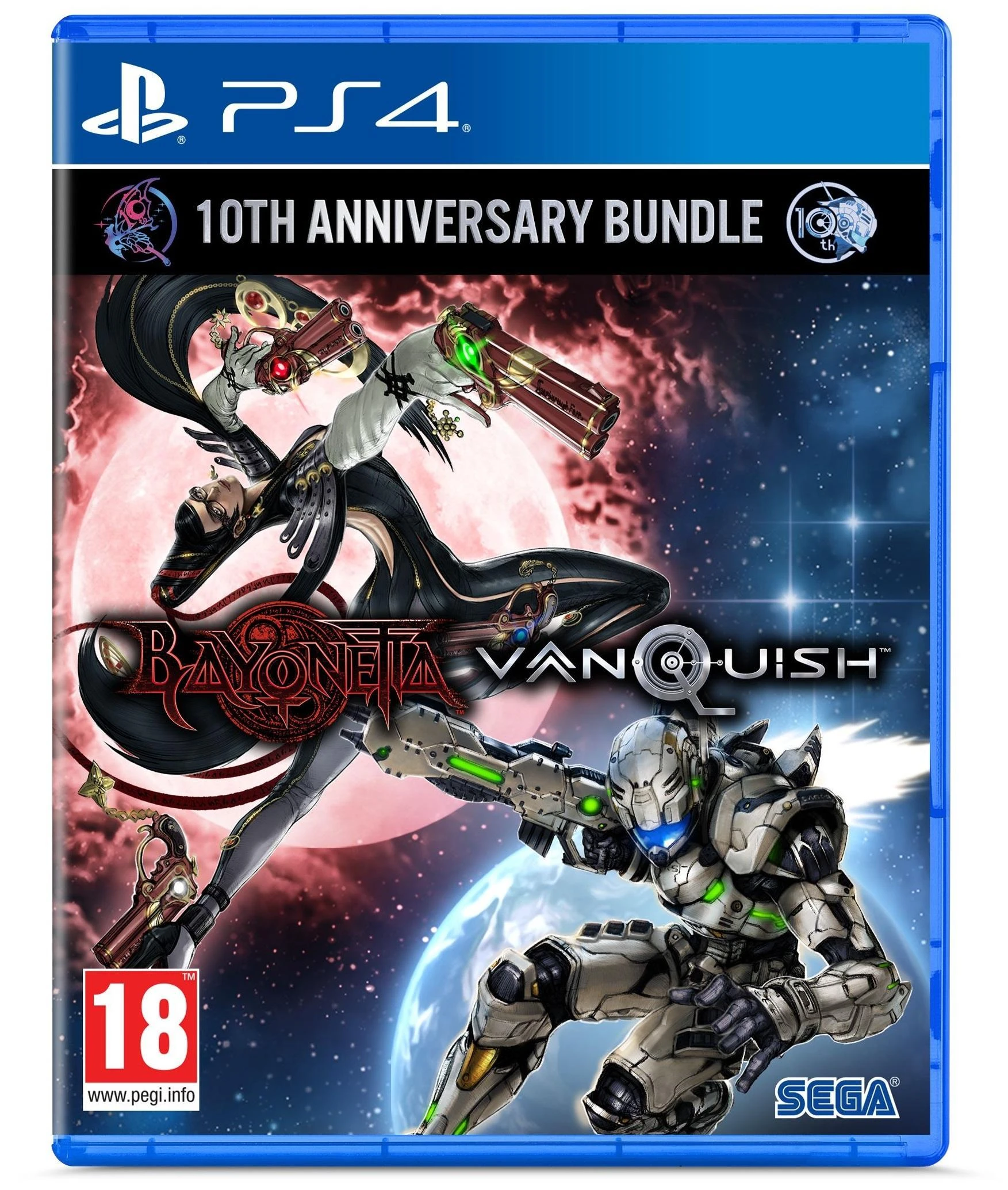 Sega „Bayonetta“ ir „Vanquish“ 10-mečio jubiliejaus rinkinys