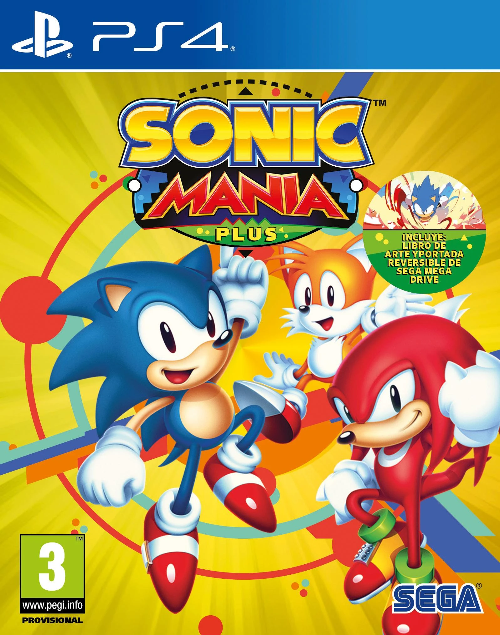 Sony Sega Sonic Mania Plus PS4