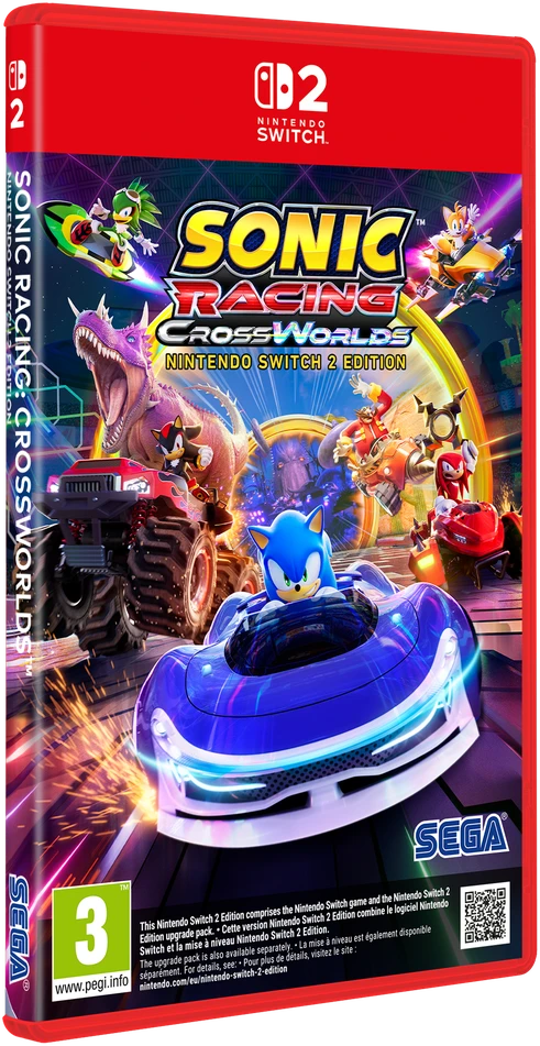 „Sega Sonic Racing: CrossWorlds“ (2 jungiklis)