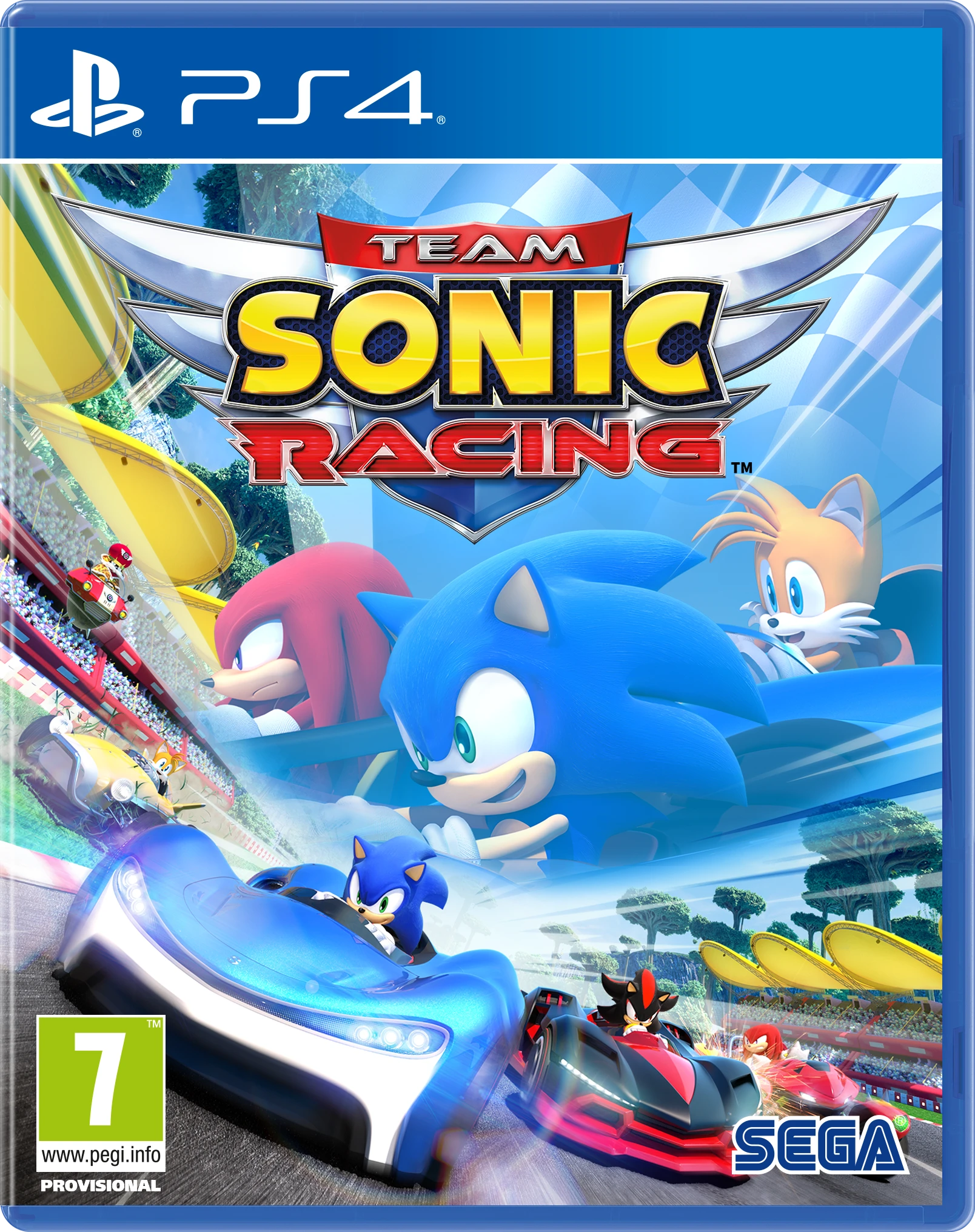 Sony Team Sonic Racing, PS4 PlayStation 4 Pagrindinis