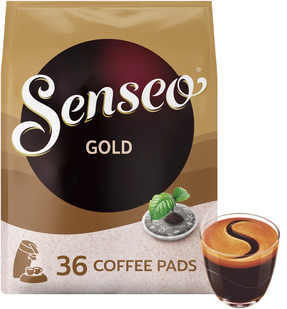 Kavos pagalvėlės Jacobs Douwe Egberts SENSEO® GOLD, 36 vnt.