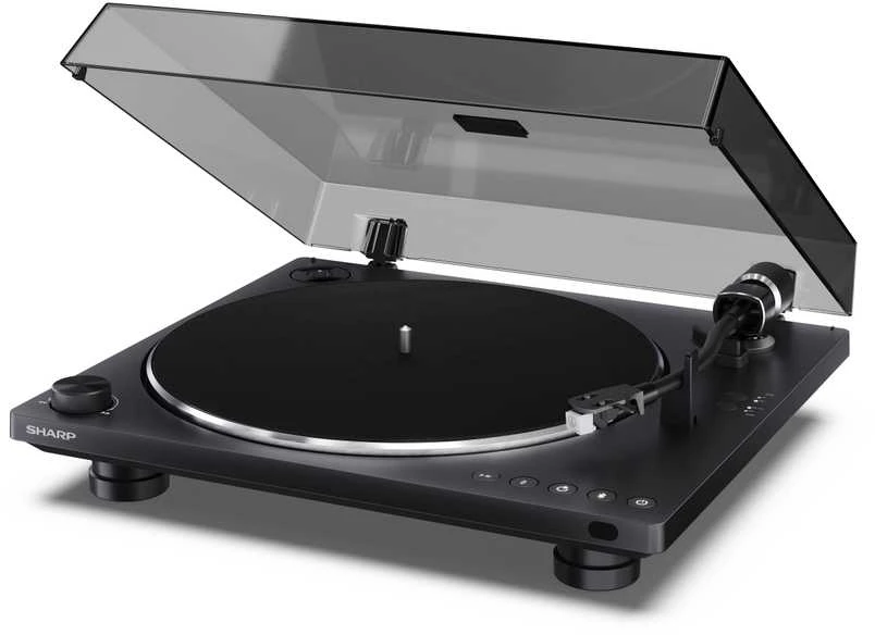 „Sharp“ automatinis patefonas | RP-TT100 | „Bluetooth“ išvestis | USB prievadas