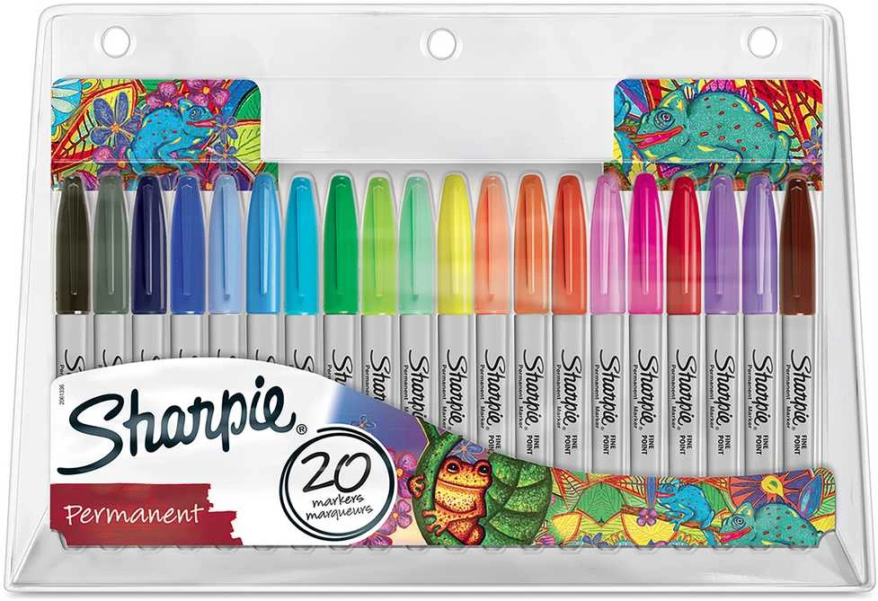 Markerių rinkinys Sharpie Fine 20 vnt. – 2061128