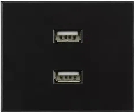 Shelly Wall Ekranas stand priedas USB, juodas