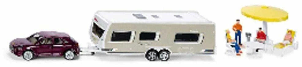 Siku Super - Automobilis su kempine priekaba S2542