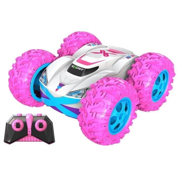 Silverlit EXOST 360 Cross Remote Control Car – 20260 – 2,4 GHz 1:18 skalė – rožinė