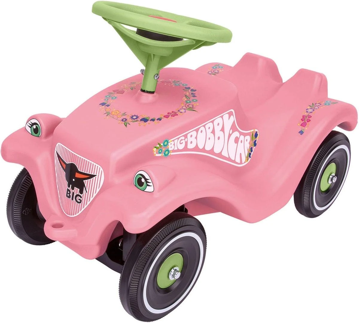 Dickie Big Vaikiškas automobilis Bobby Car Classic Gėlė