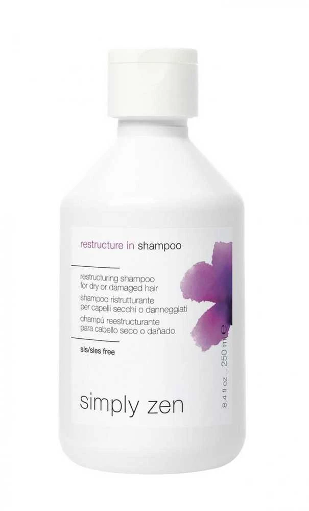 Simply Zen Restructure In Šampūnas atkuriantis plaukų šampūnas, 250 ml