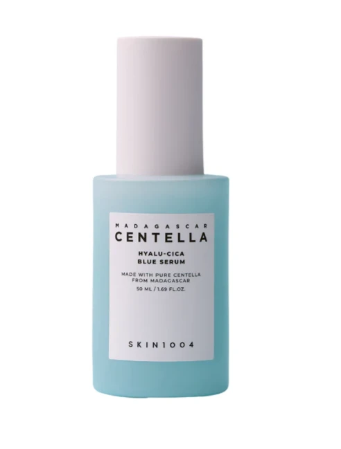 SKIN1004 Madagascar Centella Hyalu-Cica Blue Serum Veido serumas su hialuronu ir centele, 30 ml