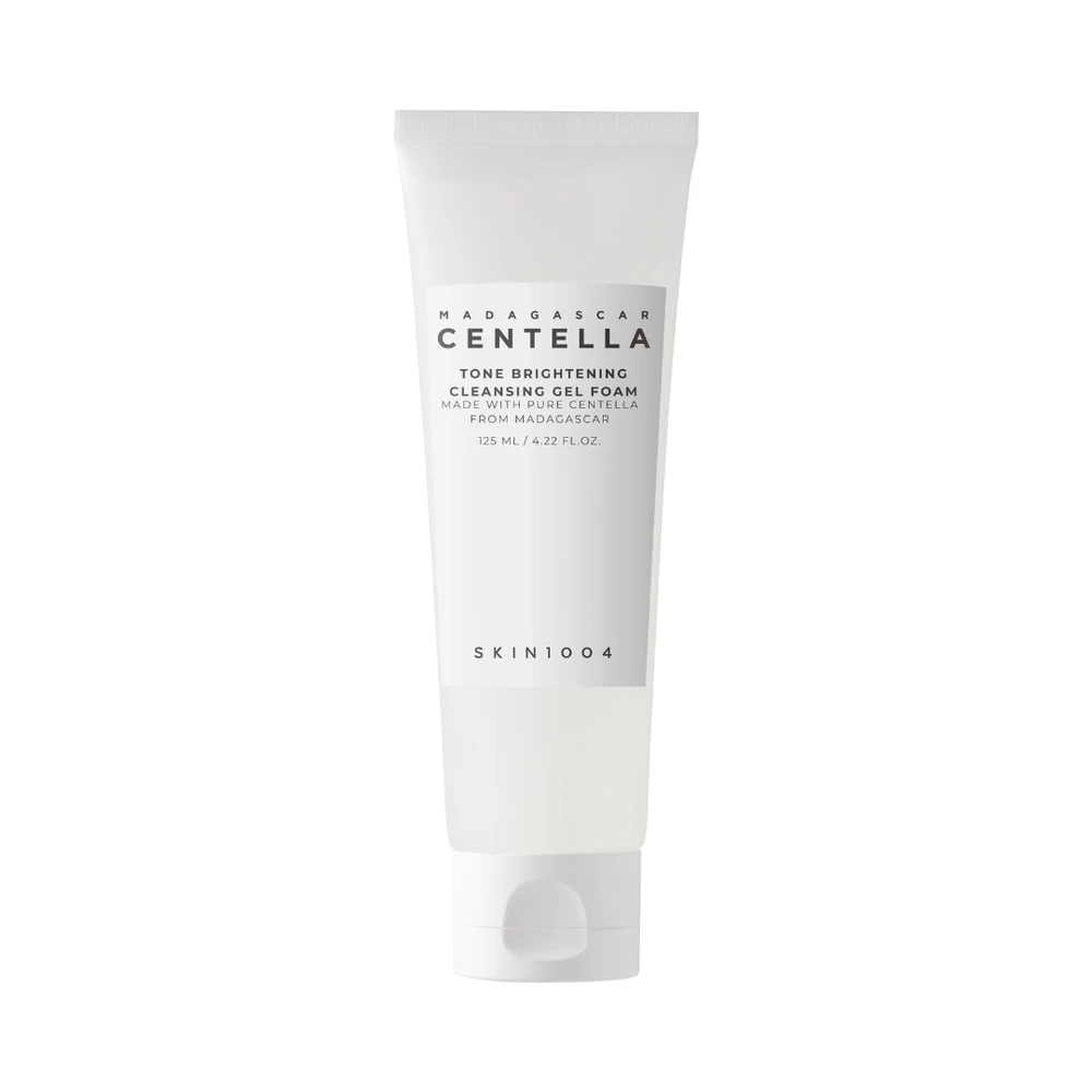 SKIN1004 Madagascar Centella Tone Brightening Cleansing Gel Foam gelinis veido prausiklis, 125 ml