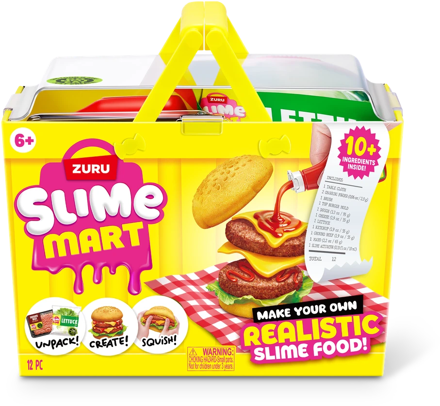 Slime Mart - Mažas krepšelio formos mėsainis (15905)