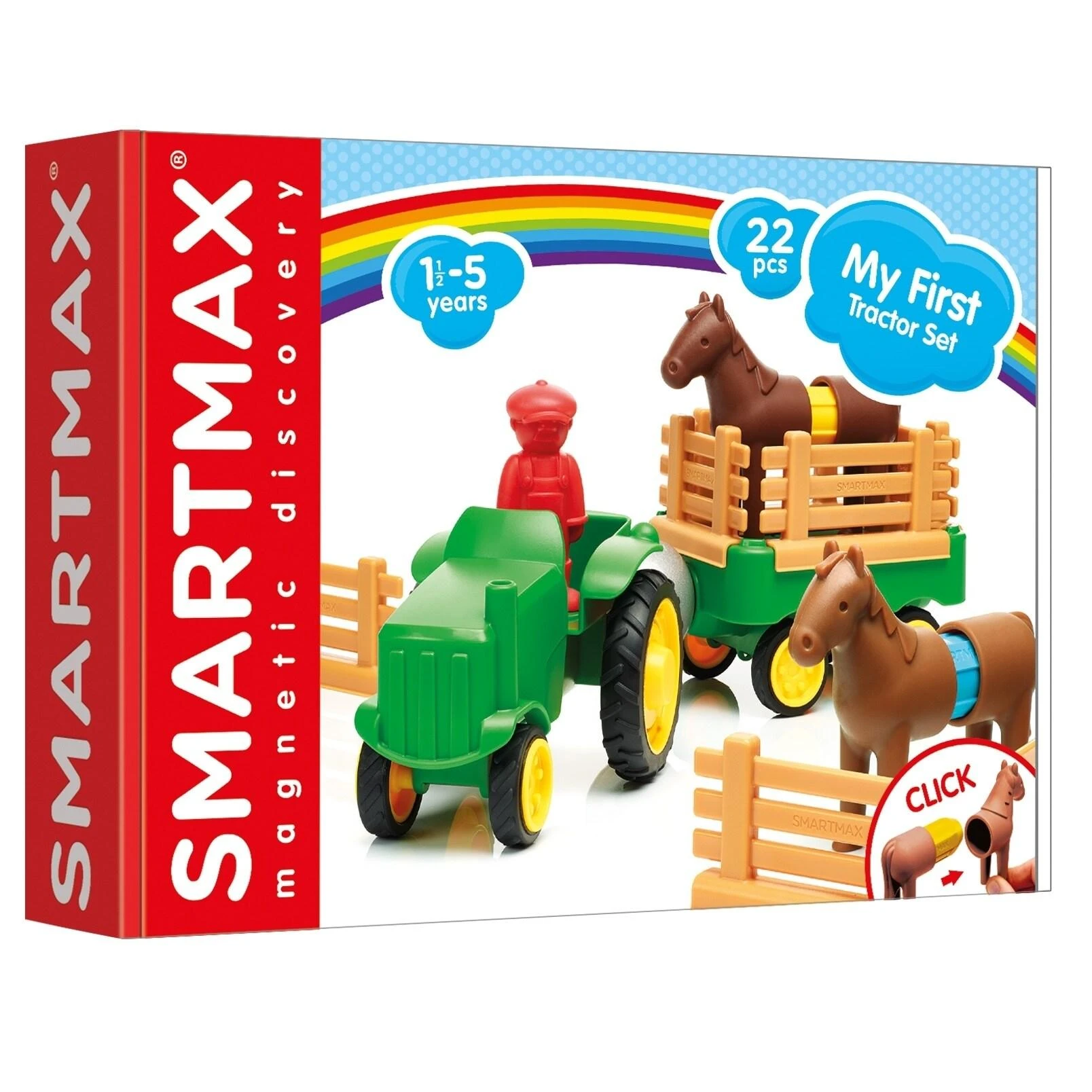 Iuvi Games Magnetinis konstruktorius mano pirmasis traktorius SmartMax