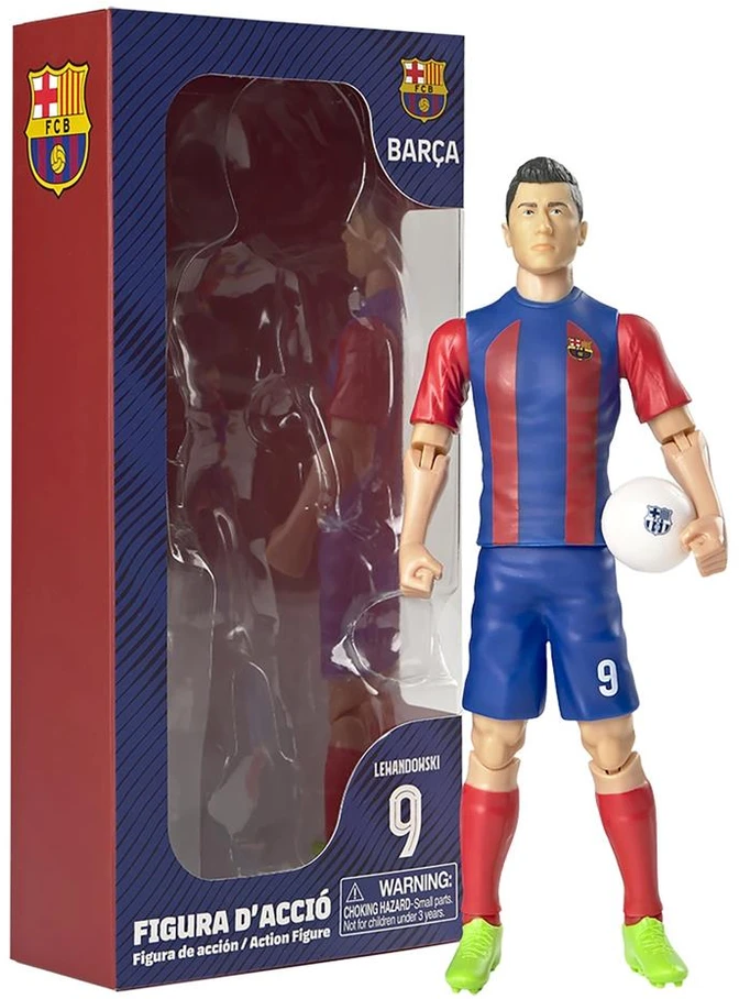 Banbo Toys Figūrėlė Lewandowski 20 cm FC Barcelona su judančiomis dalimis